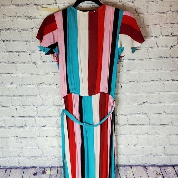 SLATE & Willow Wrap Maxi Dress in Size Small - Picture 9 of 10